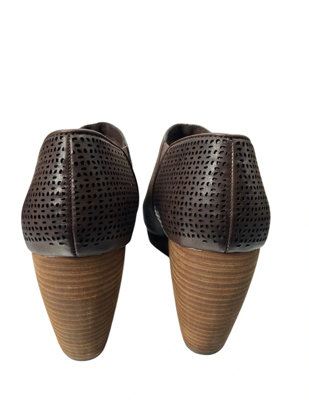 Dr. Scholl's Brown Harlow Wedge Booties 10M